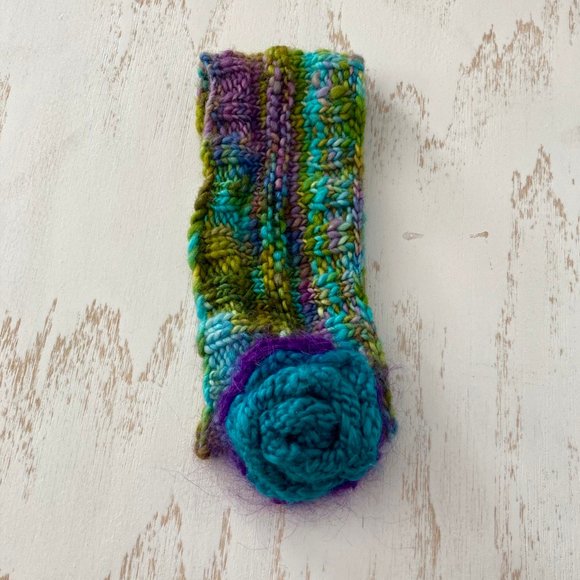 Cozy Handmade Crochet Knit Headband Ear Warmer - Picture 3 of 4